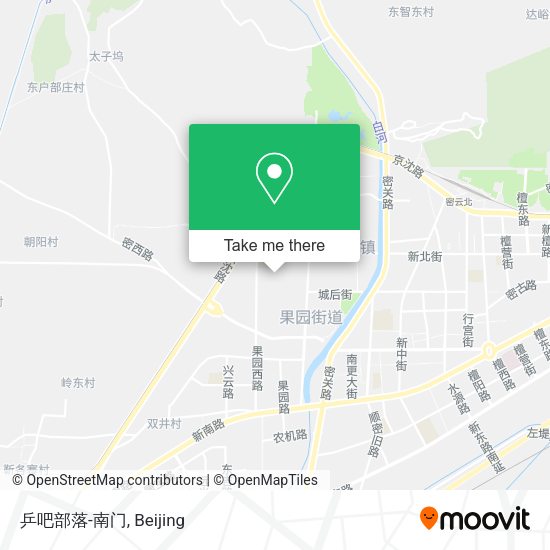 乒吧部落-南门 map