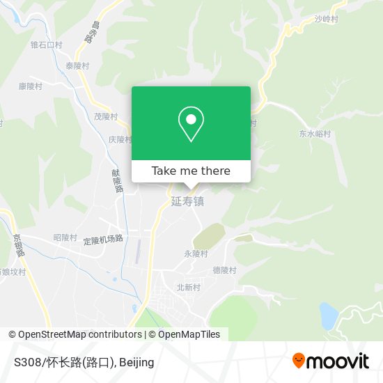 S308/怀长路(路口) map