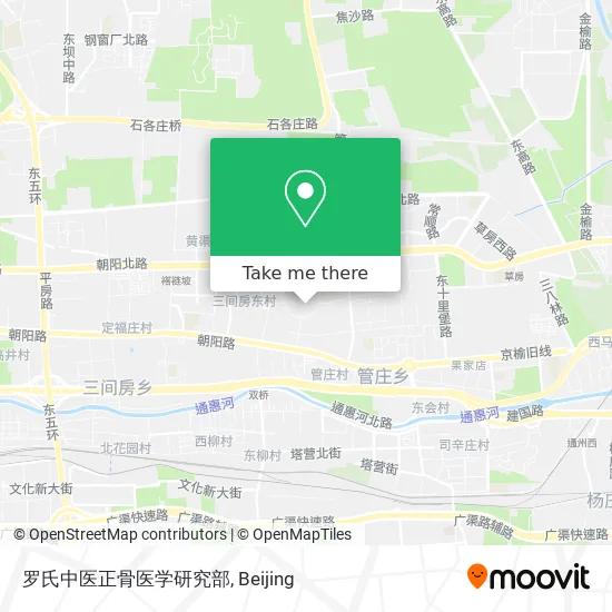 罗氏中医正骨医学研究部 map