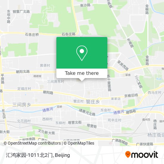 汇鸿家园-1011北2门 map