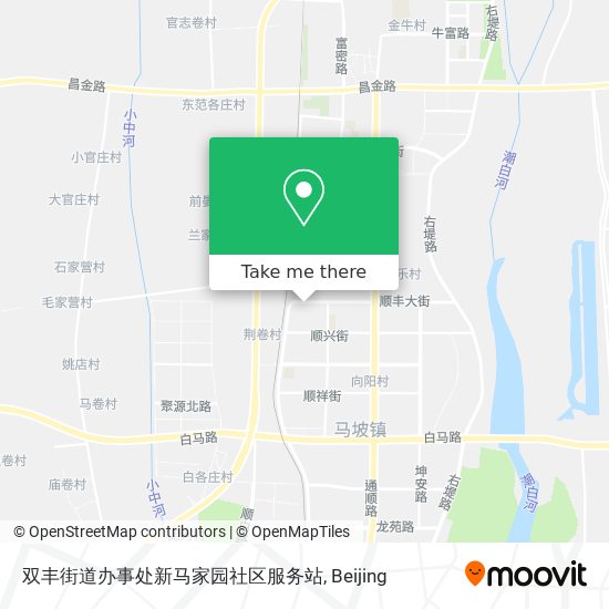 双丰街道办事处新马家园社区服务站 map