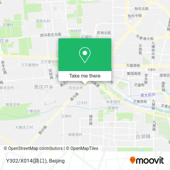Y302/X014(路口) map