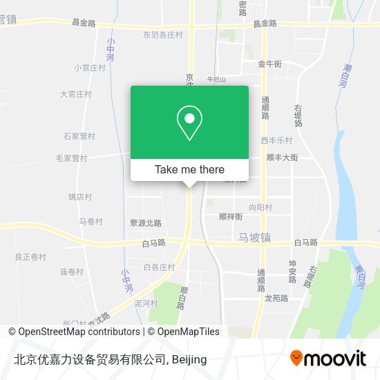 北京优嘉力设备贸易有限公司 map