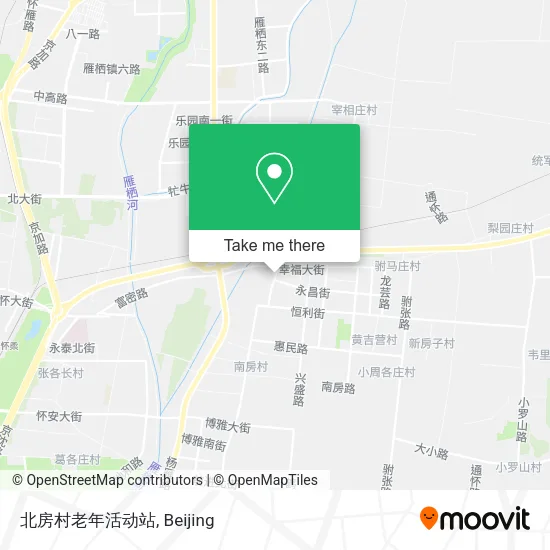 北房村老年活动站 map