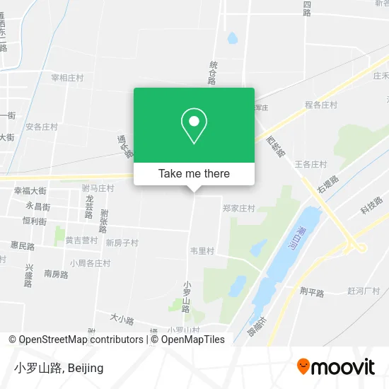 小罗山路 map