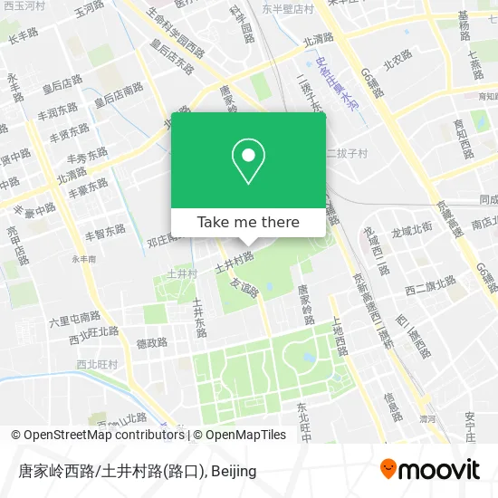 唐家岭西路/土井村路(路口) map