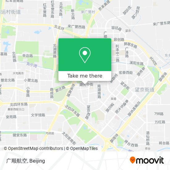 广顺航空 map