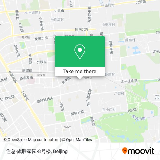 住总·旗胜家园-8号楼 map