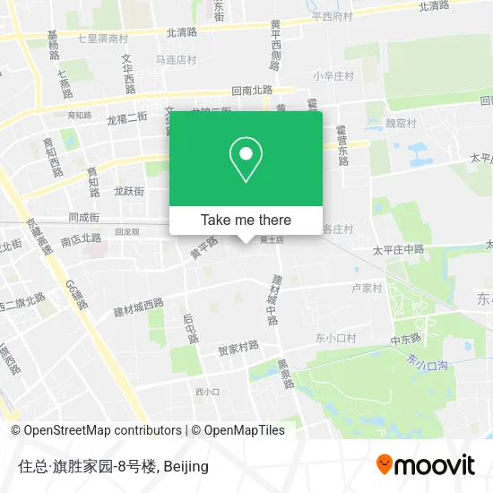 住总·旗胜家园-8号楼 map