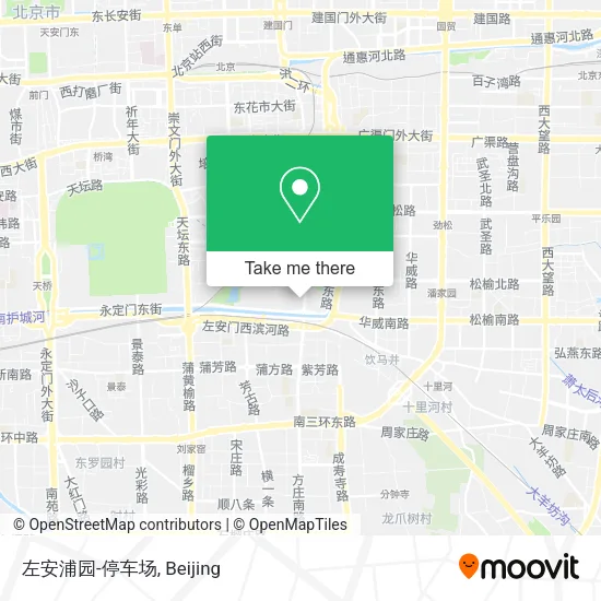 左安浦园-停车场 map