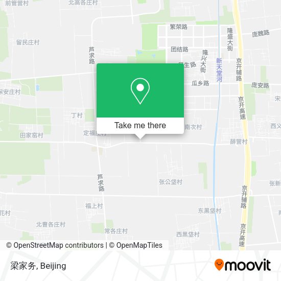 梁家务 map