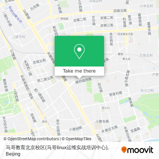 马哥教育北京校区(马哥linux运维实战培训中心) map