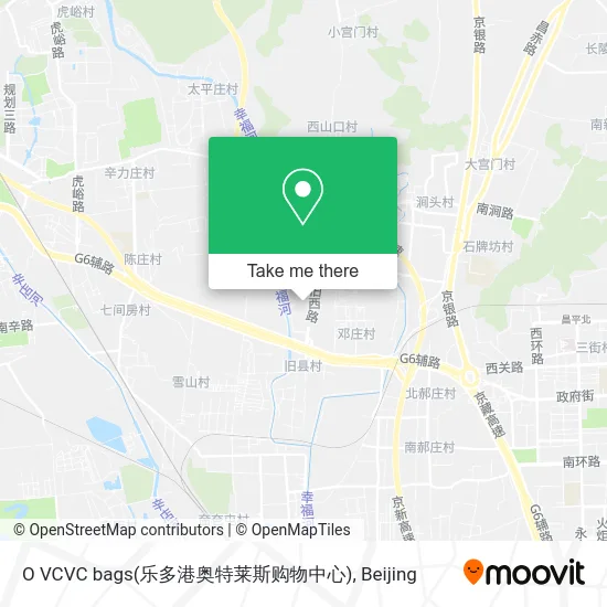 O VCVC bags(乐多港奥特莱斯购物中心) map