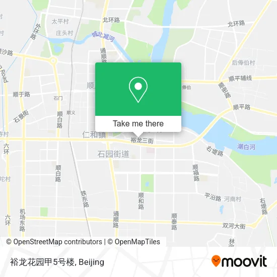 裕龙花园甲5号楼 map