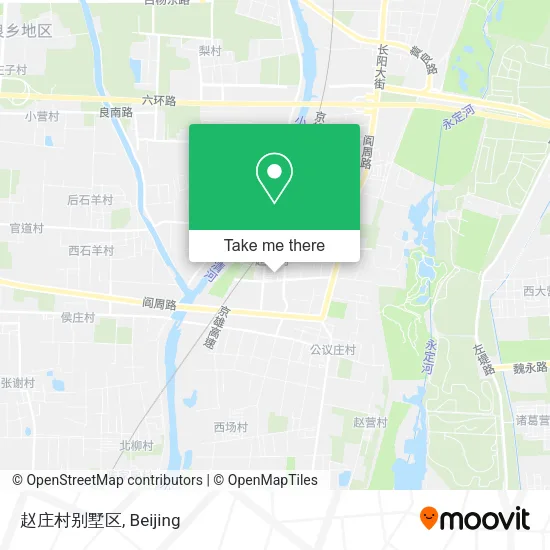 赵庄村别墅区 map
