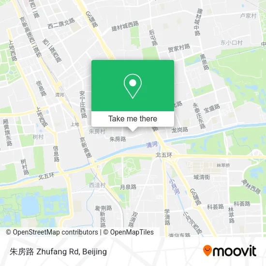 朱房路 Zhufang Rd map