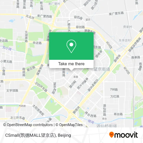 CSmall(凯德MALL望京店) map