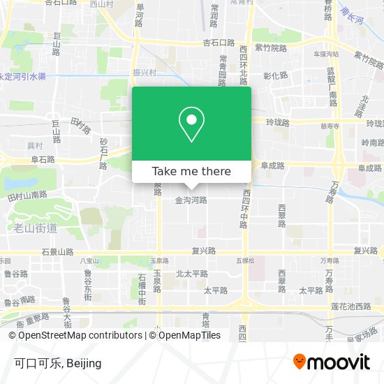 可口可乐 map