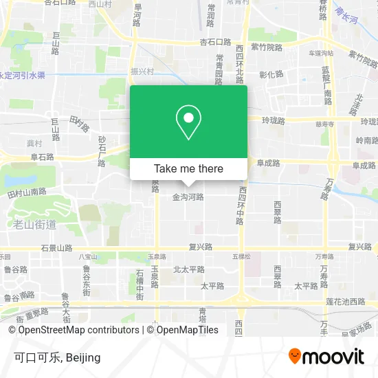 可口可乐 map