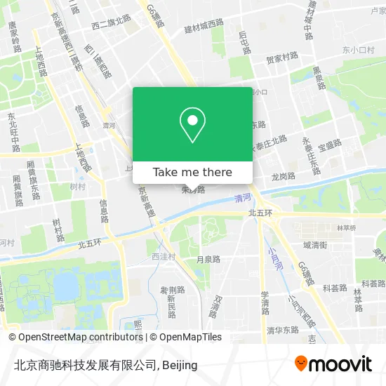 北京商驰科技发展有限公司 map