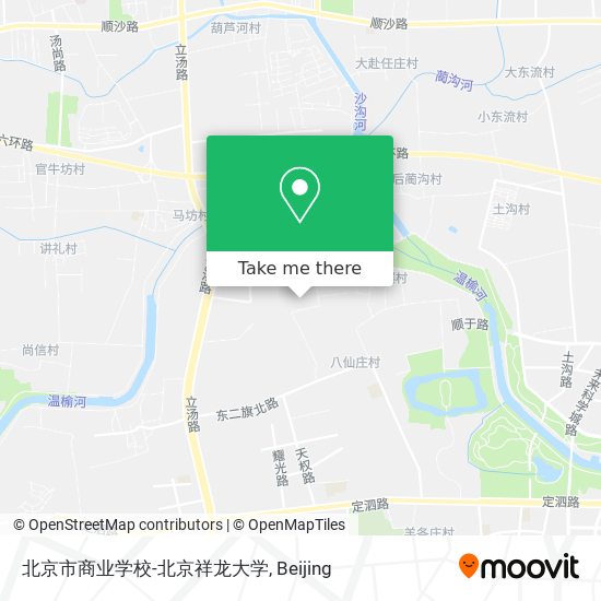 北京市商业学校-北京祥龙大学 map