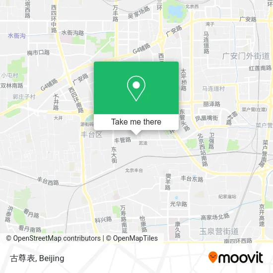 古尊表 map