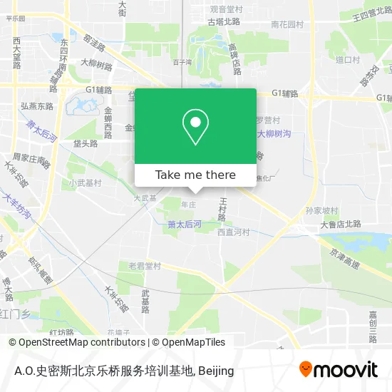 A.O.史密斯北京乐桥服务培训基地 map