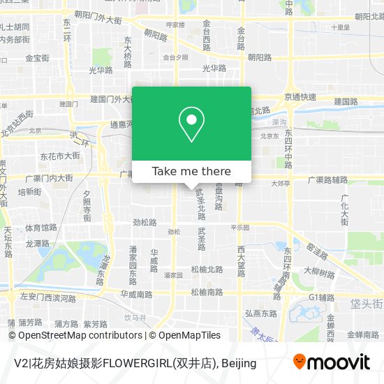 V2|花房姑娘摄影FLOWERGIRL(双井店) map