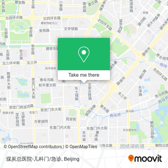 煤炭总医院-儿科门/急诊 map