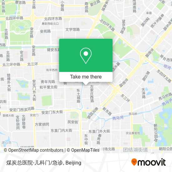 煤炭总医院-儿科门/急诊 map