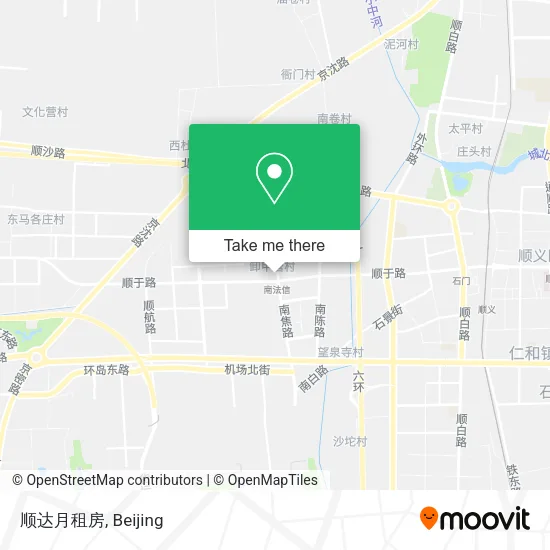 顺达月租房 map