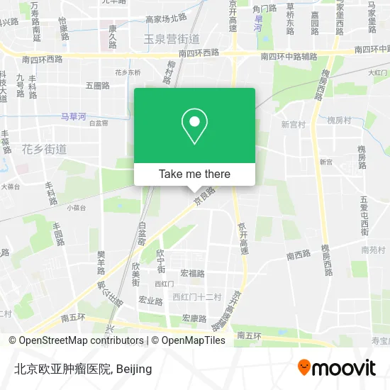 北京欧亚肿瘤医院 map