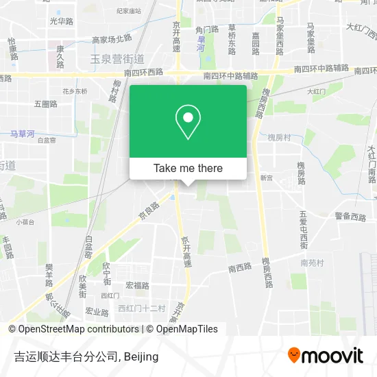吉运顺达丰台分公司 map