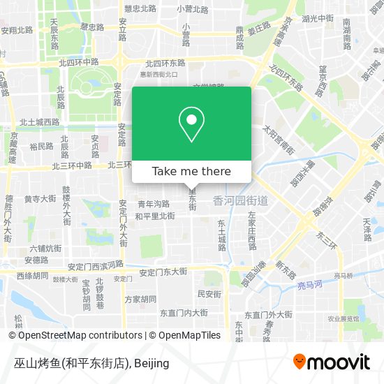 巫山烤鱼(和平东街店) map