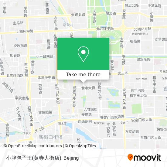 小胖包子王(黄寺大街店) map