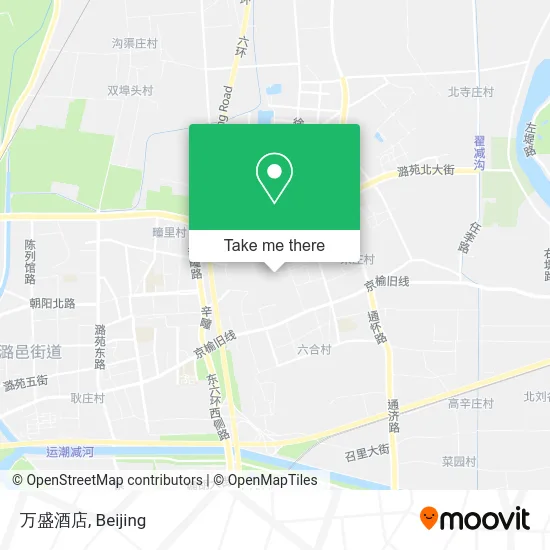 万盛酒店 map