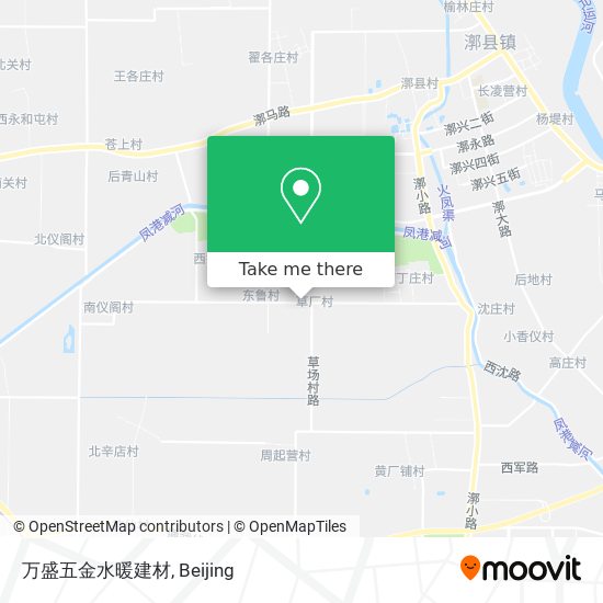 万盛五金水暖建材 map