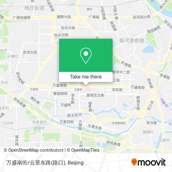万盛南街/云景东路(路口) map