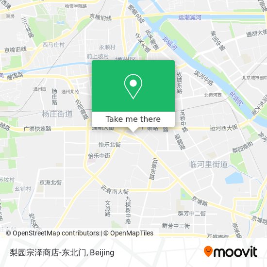 梨园宗泽商店-东北门 map