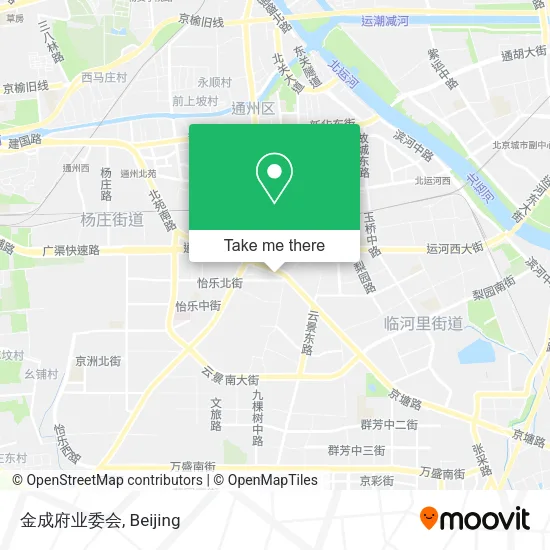 金成府业委会 map