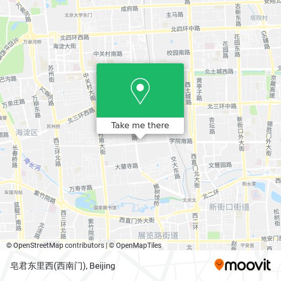 皂君东里西(西南门) map