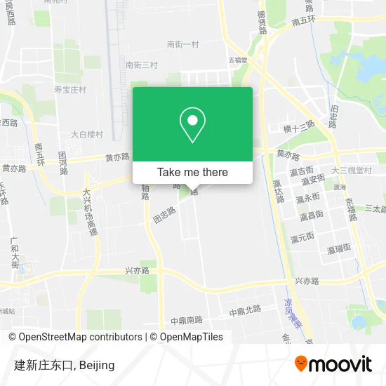 建新庄东口 map