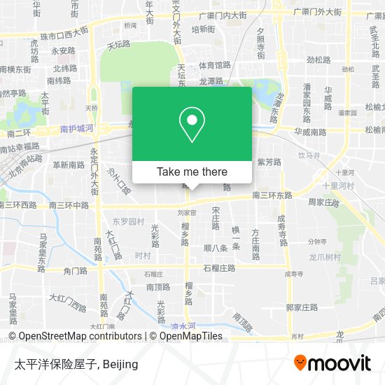 太平洋保险屋子 map