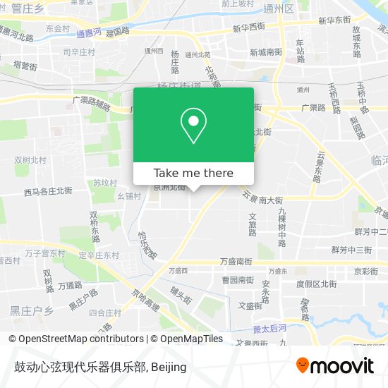 鼓动心弦现代乐器俱乐部 map