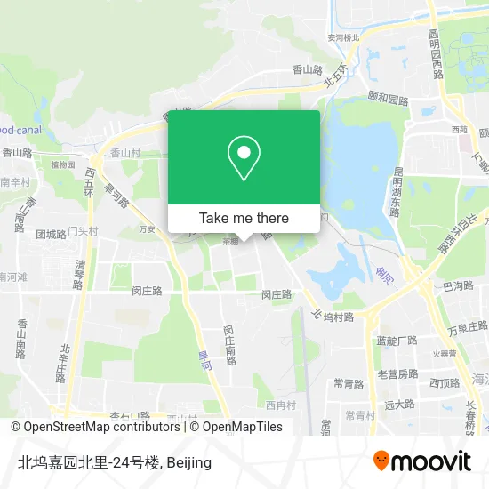 北坞嘉园北里-24号楼 map