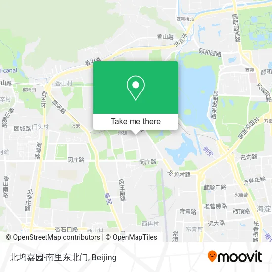 北坞嘉园-南里东北门 map
