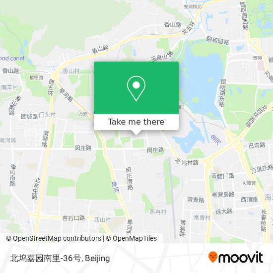 北坞嘉园南里-36号 map