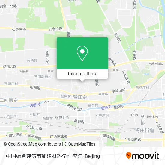 中国绿色建筑节能建材科学研究院 map