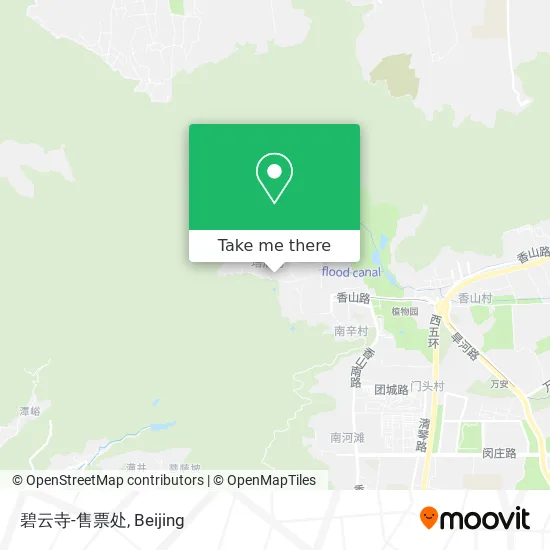 碧云寺-售票处 map