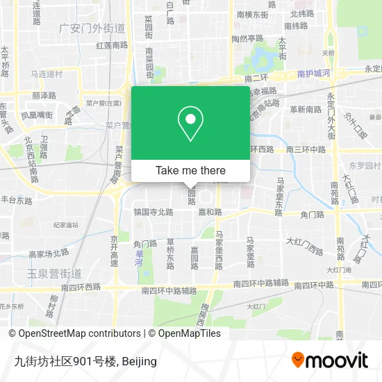 九街坊社区901号楼 map